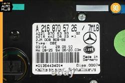 10-14 Mercedes W221 S550 CL550 Overhead Dome Light Sunroof Control Gray OEM