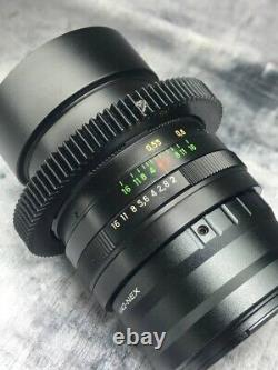 ANAMORPHIC Helios 44m 2/58mm Cine mod lens, Sony Nex mount vintage lens