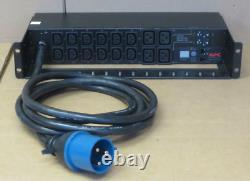 APC AP7822 PDU Power Distribution Unit 2U Rack Mount 230V 32A 4xC20 12xC13