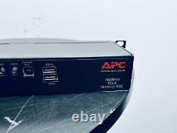 APC NETBOTZ 450 Rack Mount Appliance Environment Monitoring + Rack Ears NBRK0450