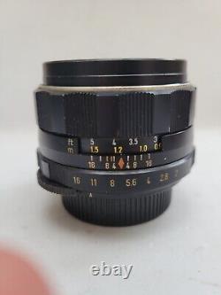 Asahi Takumar SMC 50mm f1.4 Lens M42 Mount, Clean &Tested, Adaptable To Digital