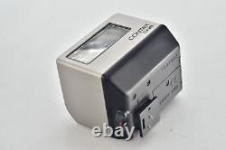 BOX MINT Contax TLA200 Silver Shoe Mount Flash CASE For G1 G2 From JAPAN