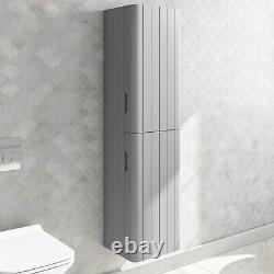 Better Bathrooms Wall hung bathroom storage unit, Grey. Mounted unit, never used