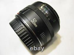 Canon EOS EF 50mm F1.8 Lens Mark I Metal Mount Made in Japan