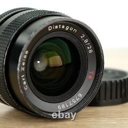 Carl Zeiss Distagon 28mm Wide Angle Lens F2.8 T for Contax/Yashica C/Y Mount