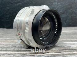 Carl Zeiss Jena Biotar 50mm 1.4 Pentaflex mount Vintage lens Biotar 50 mm