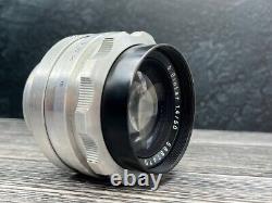 Carl Zeiss Jena Biotar 50mm 1.4 Pentaflex mount Vintage lens Biotar 50 mm