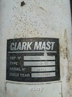 Clarke Mast WT26-9-TC Mast Unit and Trolley System for roof mounting telescopic