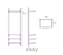 Complete Ikea Algot Modular Shelving System. (Discontinued, £500+ worth new!)
