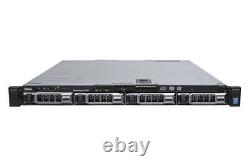 DELL POWEREDGE R430 24-CORE 2.60GHz E5-2690V3 128GB 4TB SAS STORAGE H730 550W