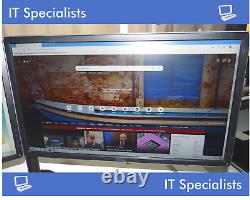 Dual Dell P2314Ht LED 23 screens mounted on new desktop stand + cables, Grade B