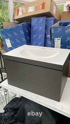 Duravit L Cube C-Bonded Wall-Mounted Drawer Vanity Unit 800mm