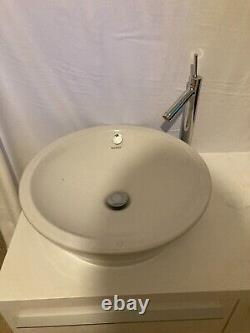 Duravit vanity unit, basin and mixer tap