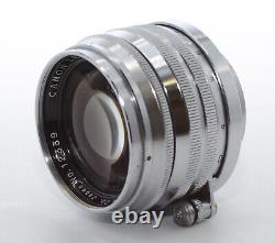 EXC+++++ Canon L39 50mm f1.5 LTM Rangefinder Screw Mount Japan send #P16