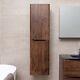 Eaton Redwood Bathroom Cabinet Tall Storage Unit Right Hand Wall Hung 150cm