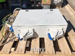 Electric METER BOX & Meter Tails, Consumer Unit & 4 x 32a Mounted Sockets