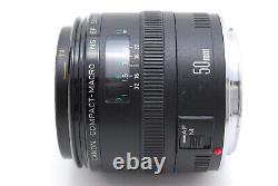 Exc+3 Canon Compact-Macro EF 50mm f/2.5 AF Lens for ef Mount From JAPAN