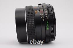 Exc+5 Mamiya Sekor C 80mm f/2.8 + Cap For M645 1000S Super Pro TL From Japan