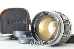 Exc+5 with Hood Canon 50mm f/1.4 Lens LTM L39 Leica Screw Mount From JAPAN