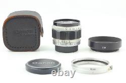 Exc+5 with Hood Canon 50mm f/1.4 Lens LTM L39 Leica Screw Mount From JAPAN