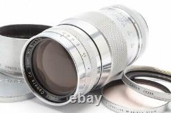 Excellent Canon 135mm f/3.5 Leica Screw Mount L39 LTM Silver from Japan