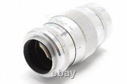 Excellent Canon 135mm f/3.5 Leica Screw Mount L39 LTM Silver from Japan