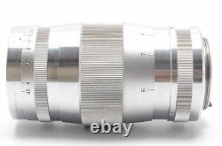 Excellent Canon 135mm f/3.5 Leica Screw Mount L39 LTM Silver from Japan