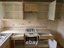 Fully dismantled Kitchen ready to collect including oven/hob hood and sink