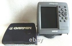 GARMIN GPSMAP 498 COLOR CHART PLOTTER FISH FINDER GPS UNIT w MOUNT & COVER
