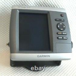 GARMIN GPSMAP 521 CHART PLOTTER MARINE GPS UNIT with POWER COVER MOUNT MANUALS