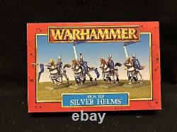 Games Workshop Warhammer High Elf Elves Silver Helms Mounted Lords Regiment 10