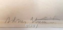 Georg Sturm (1855-1923) lady antique etching lithograph numbered signed