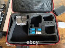 GoPro Hero10 Black as-new with tons of accessories, mounts, storage case