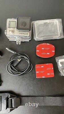 GoPro Hero4 Black Camcorder plus 4 Batteries Twin Charger Mounting Accessories