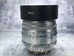 Helios 44 2/58mm M42, KMZ 13 blades Silver Best Lens MFT, Fuji X, Sony Nex