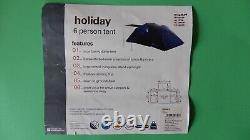 Holiday 6 Man Dome Tent Large Shelter Camping Sleeping