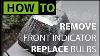How To Remove U0026 Replace G Wagen Front Indicator Turn Signal Unit Swap Bulbs