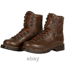 JNA YPA Yugoslav Peoples Army Mountain Units Brown Leather Boots Borovo DHL