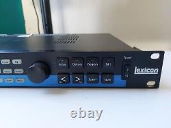 LEXICON MPX 1 Multiple Processor FX 1U 19 Rack Mounting