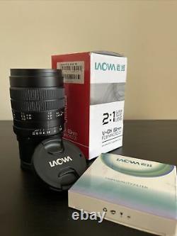 Laowa 60mm F2.8 2x Lens Ultra-Macro for Sony E Mount Camera