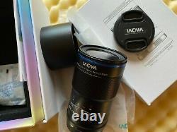 Laowa Venus 65mm Lens f/2.8 2x Ultra Macro Prime Black For Fuji X Mount