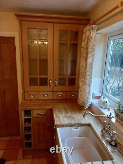 Large Oak Fully Fitted Kitchen Farmhouse Style Fitted Kitchen