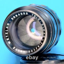 Leica Tele-Elmar 135mm f4 Portrait M Mount Lens Clean Optics Lovely Early Type