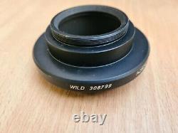 Leica Wild 308799 f=250mm phototube video adapter mount for surgical microscope