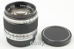 MINT Canon 50mm f/1.8 LTM L39 Leica Screw Mount Lens Late Type II from Japan