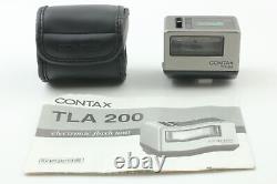 MINT Contax TLA200 Silver Shoe Mount Flash For G1 G2 From JAPAN