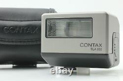 MINT Contax TLA200 Silver Shoe Mount Flash For G1 G2 From JAPAN