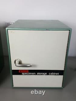 Metaserv Automatic Mounting Press Unit C1960A & 2 x Specimen Storage Cabinets