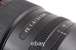 Mint withBox Sony FE 24mm f/1.4 GM Lens SEL24F14GM For Sony E-Mount From Japan