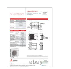 Mitsubishi Wall Mounted Multi Inverter System 3 Indoor Units Air Conditioner